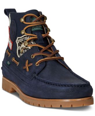 Polo Ralph Lauren Мужские ботинки Ranger Mid Suede & Twill