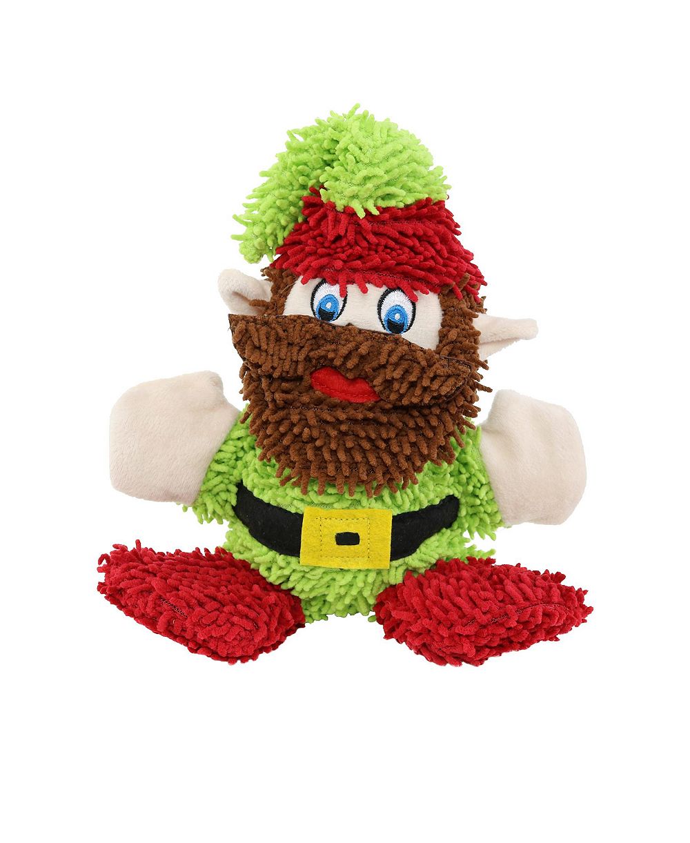 Мягкая игрушка для собак Mighty Microfiber Ball Med Elf, прочная, со пищалкой