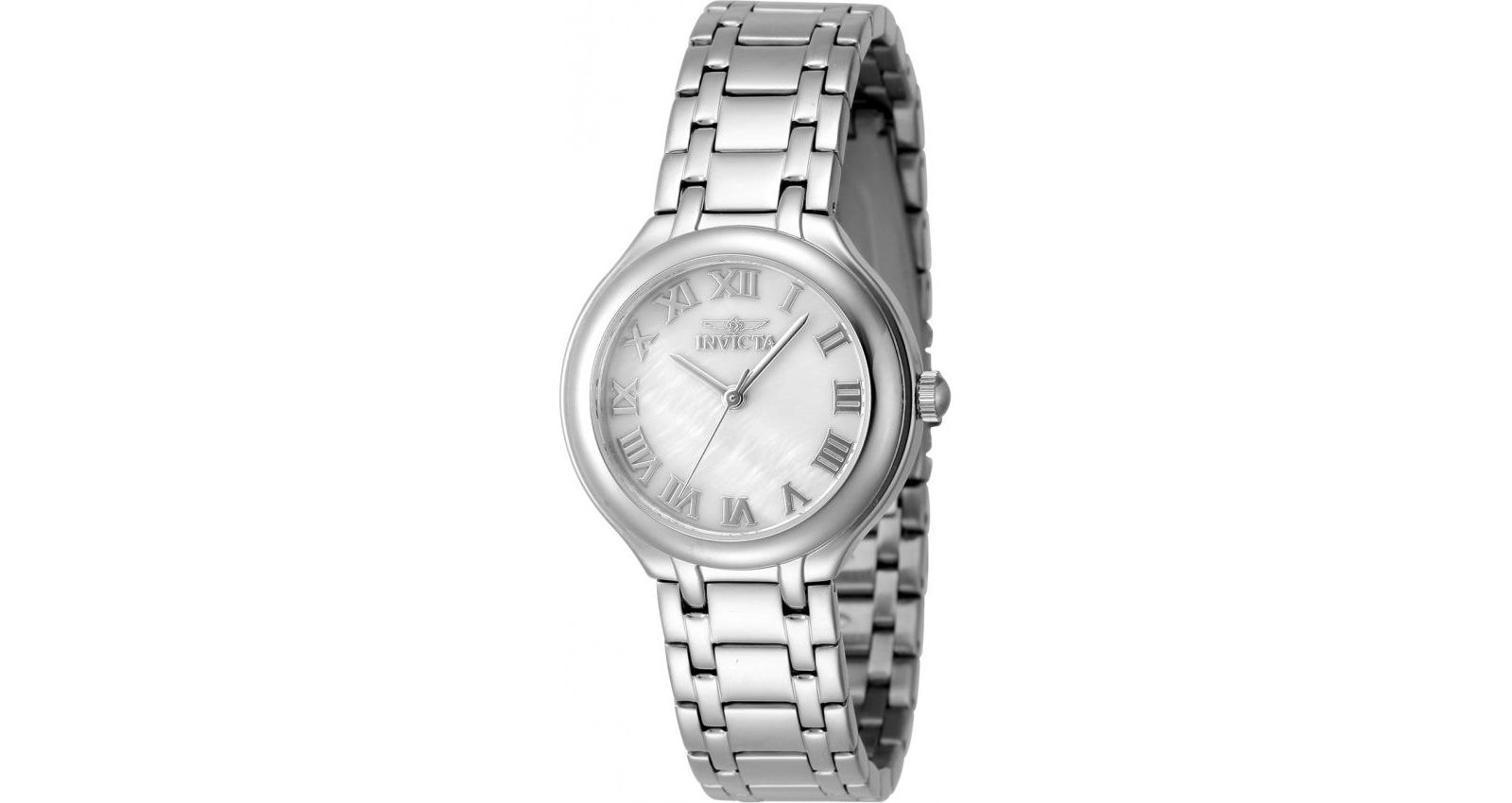 Invicta Женские часы Wildflower Quartz 48230, белый циферблат, 3 стрелки