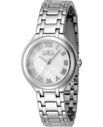 Invicta Женские часы Wildflower Quartz 48230, белый циферблат, 3 стрелки