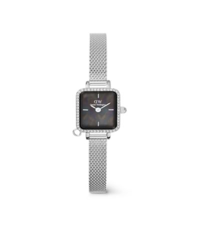 Daniel Wellington Women's Analog Silver Tone Stainless-Steel Watch, 15mm