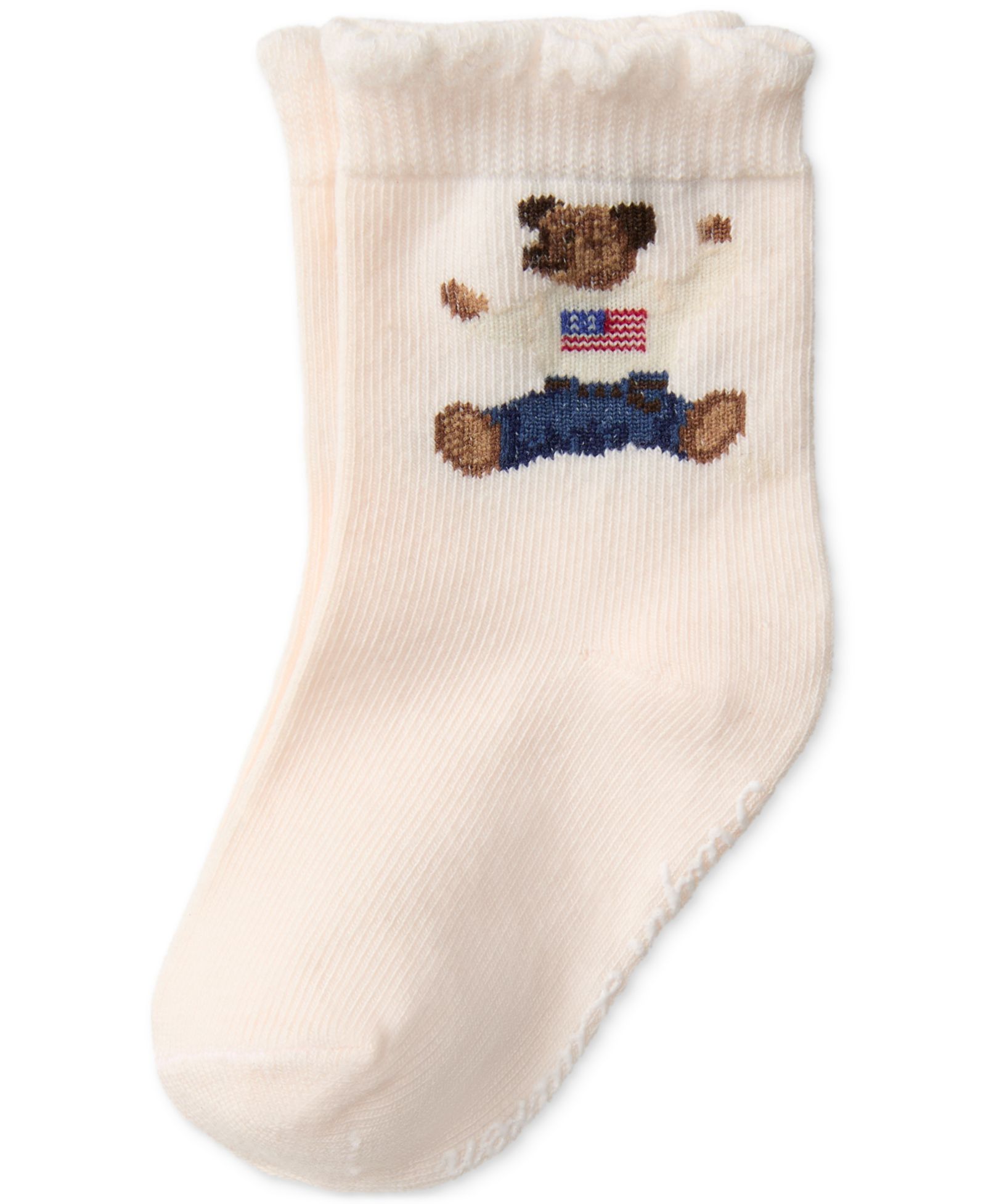 Polo Ralph Lauren Детские носки Sitting Bear для девочек