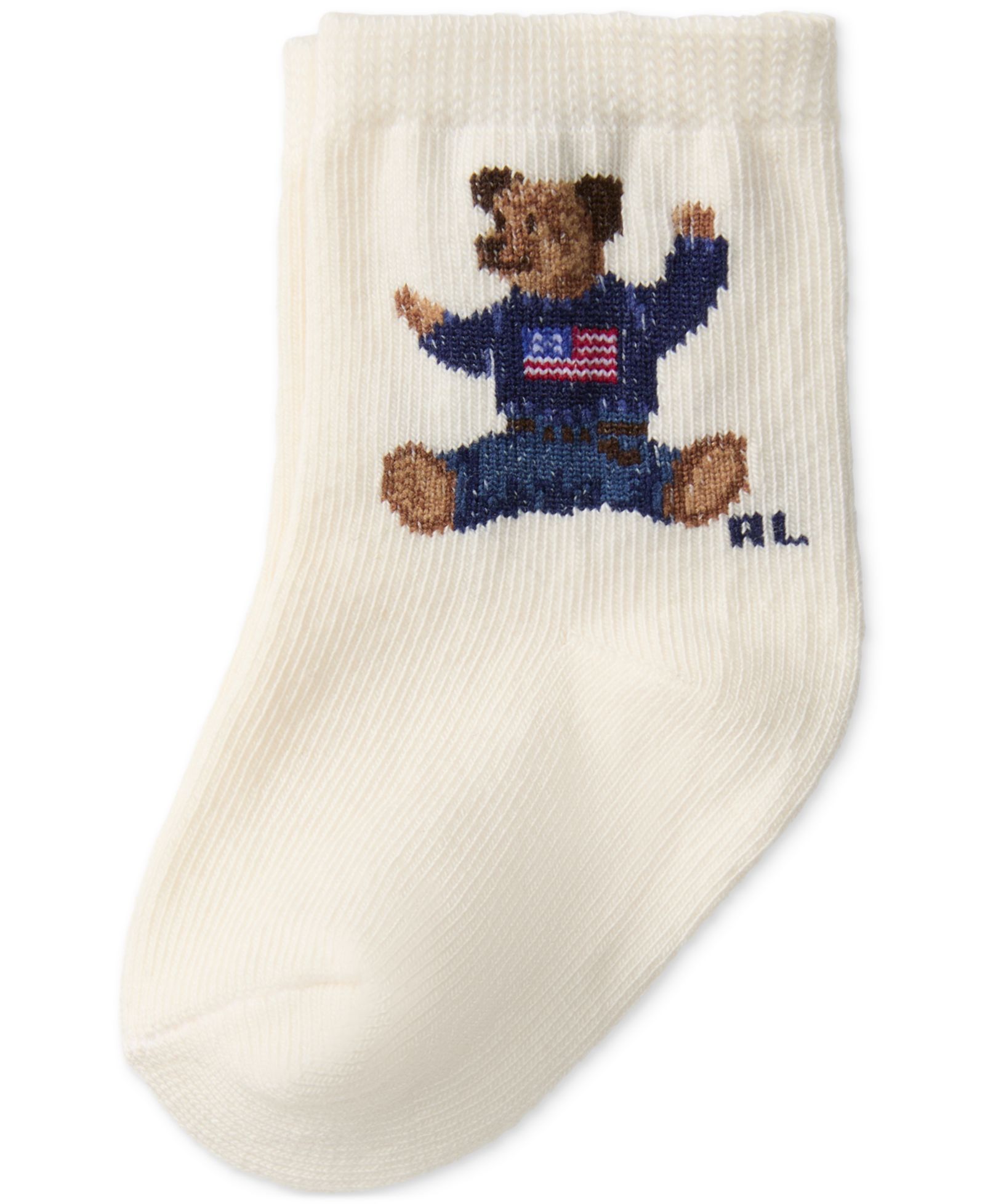 Polo Ralph Lauren Baby Boys Sitting Bear Socks