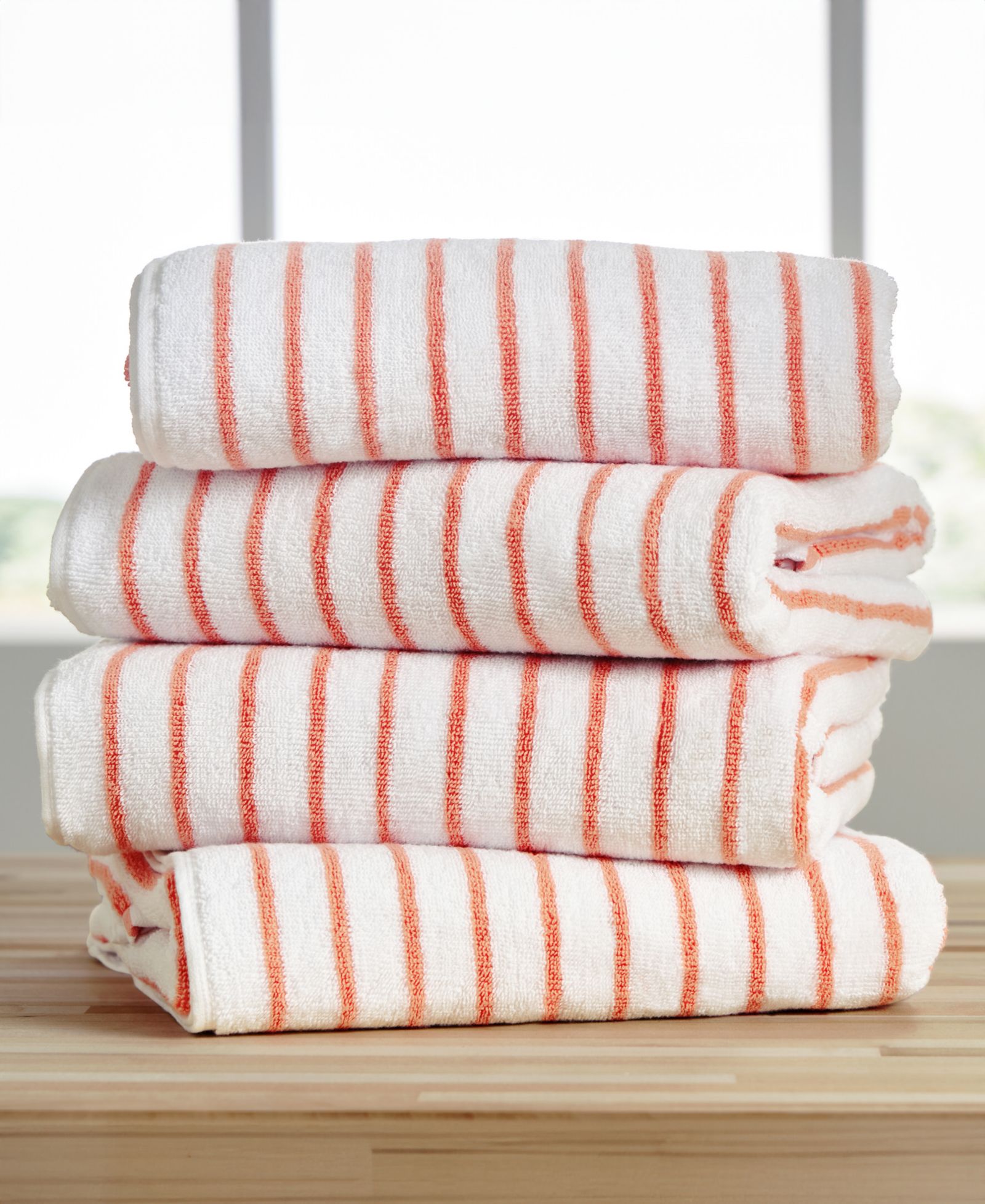 ienjoy Home Cabana Stripe Cotton Beach Towels Set,  30" x 70"