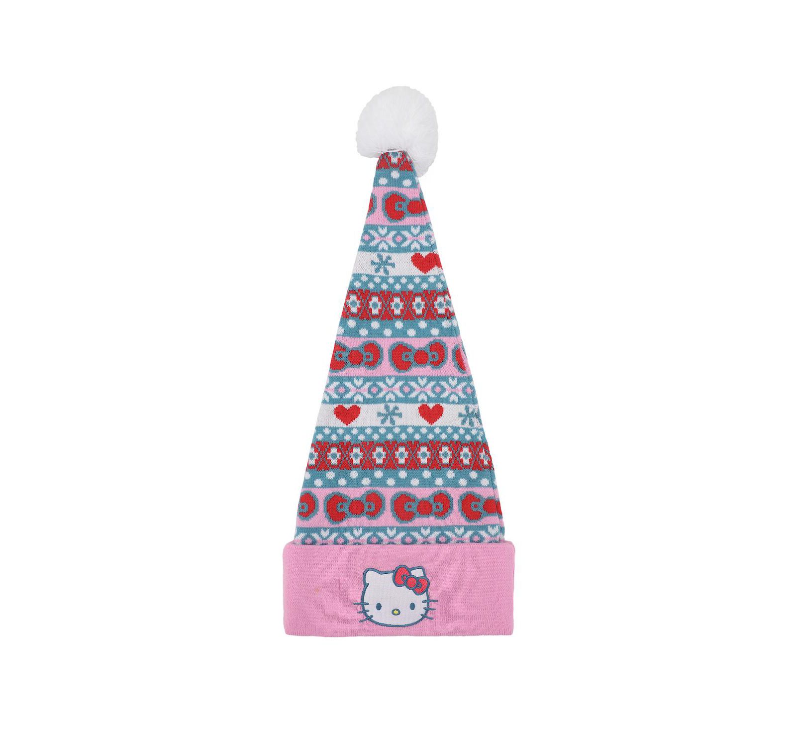 Мужская шапка Hello Kitty Holiday Pattern Santa
