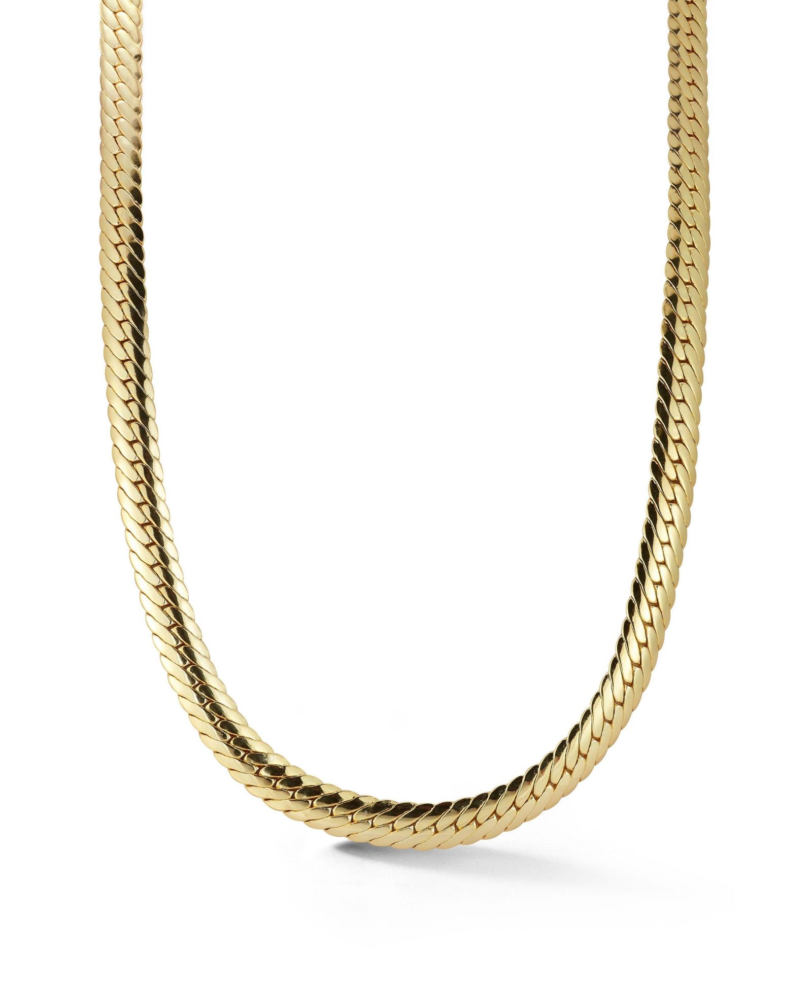 Ожерелье-чокер Rachel Zoe Plated Snake Chain Collar
