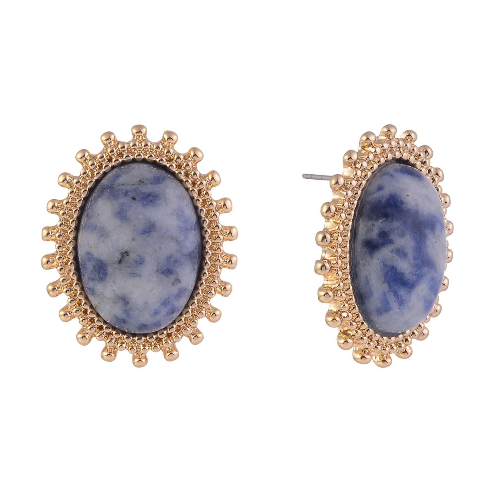 Серьги RACHEL Rachel Roy Tone Oval Button