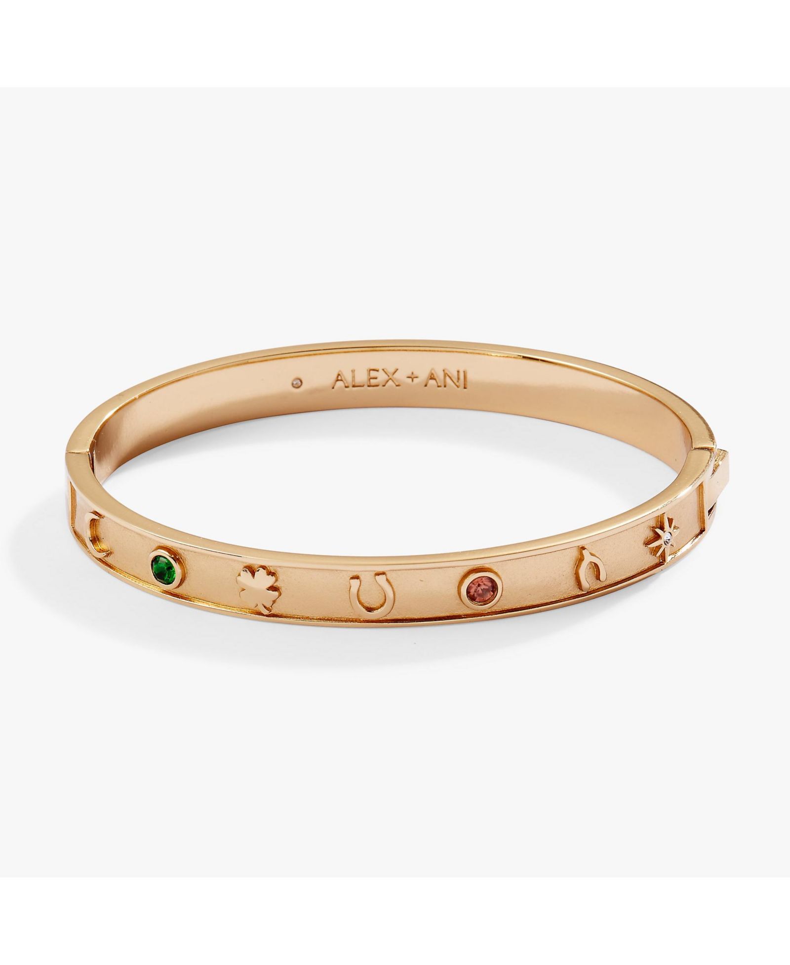 Alex and Ani Lucky Hinge браслет-бэнгл