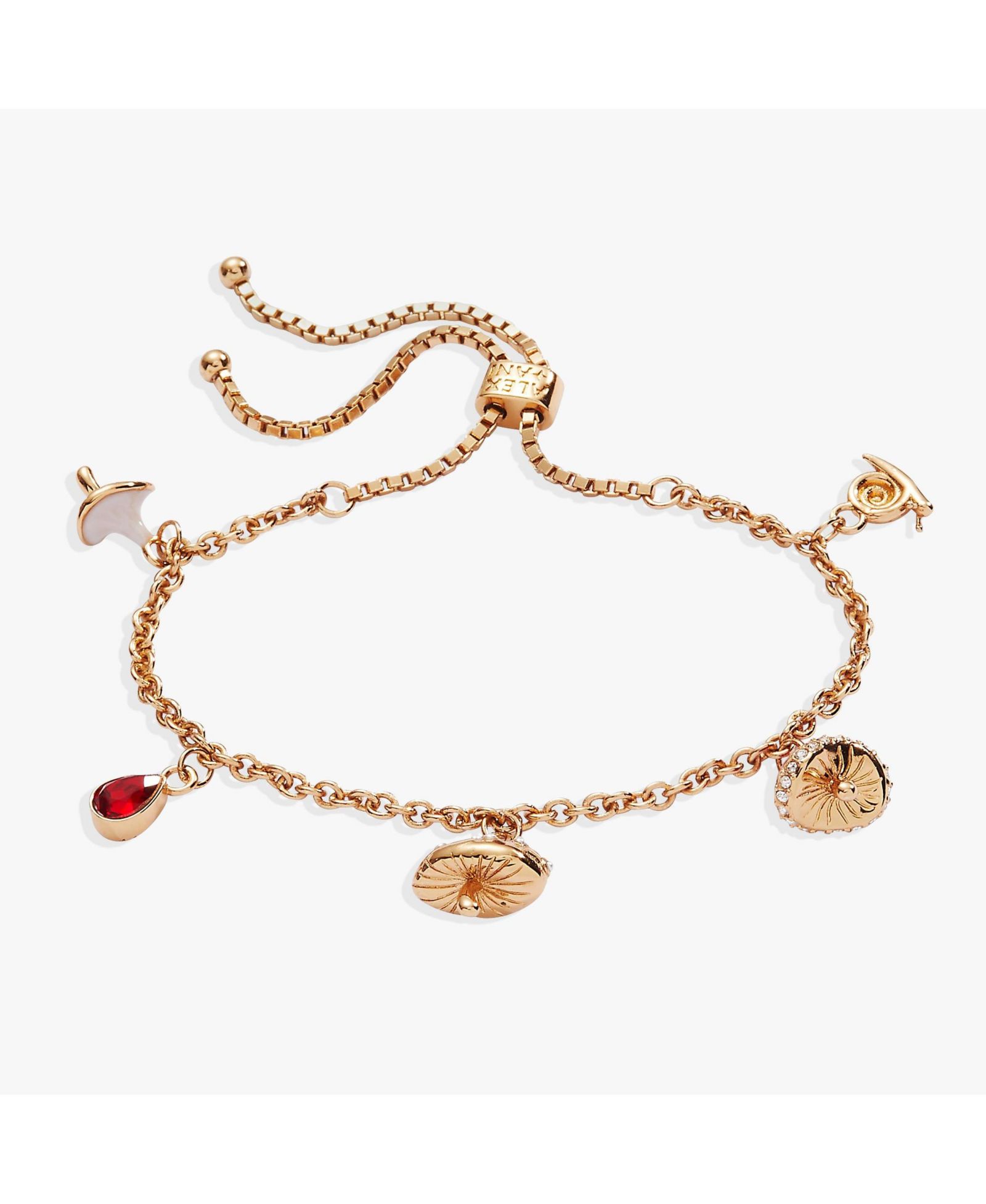 Alex and Ani браслет-шарм Mushroom Bolo