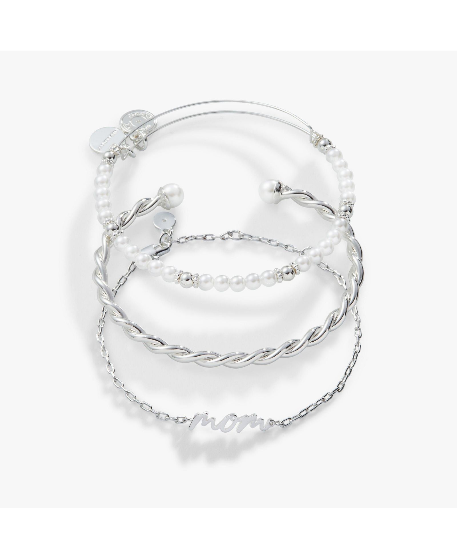 Mom Script Bracelet