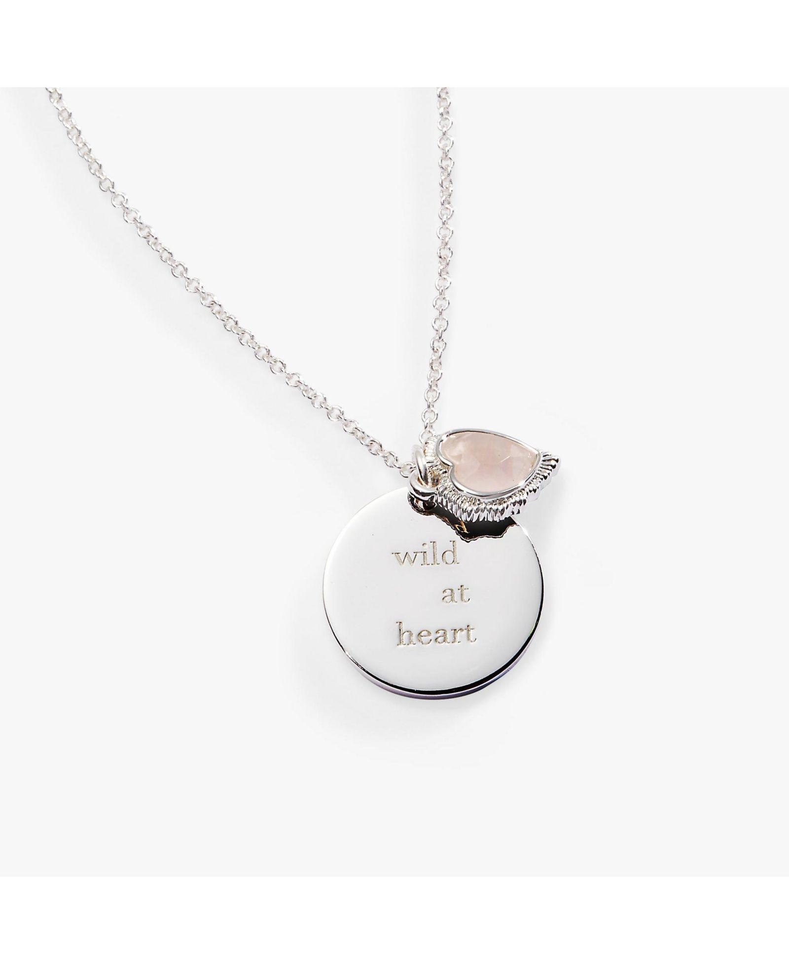 Wild At Heart Duo Charm Pendant Necklace