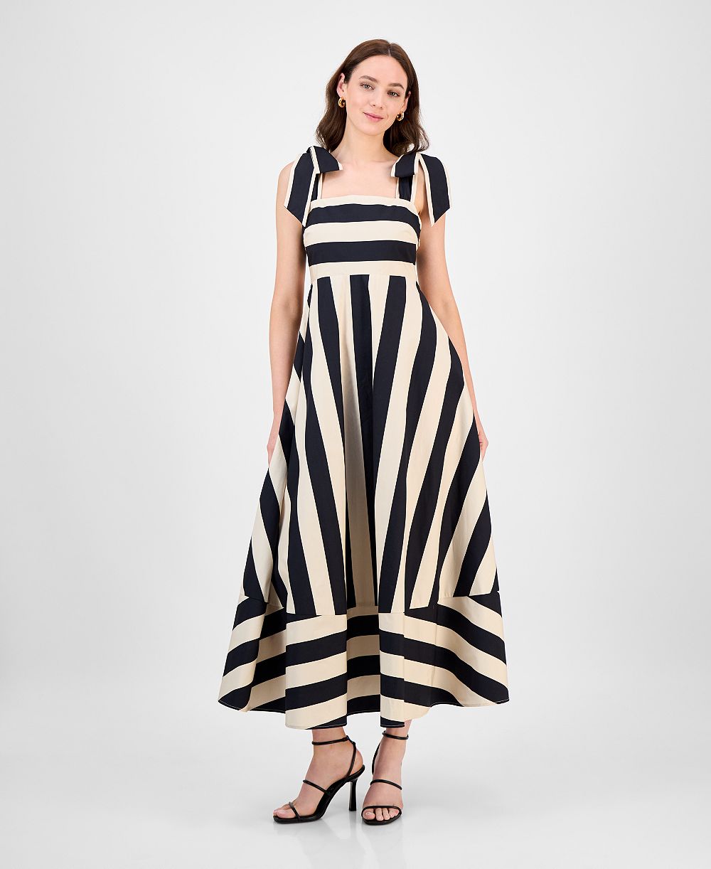 Женское хлопковое платье RACHEL Rachel Roy Shasha Striped