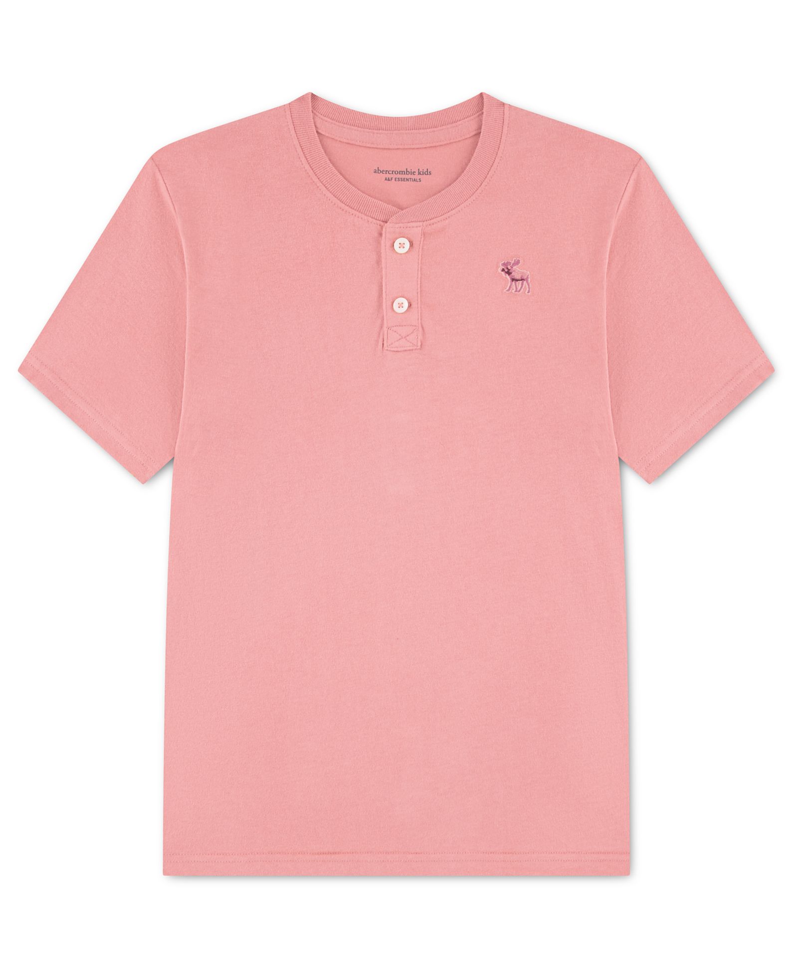 abercrombie kids Boys' 5-18 Essential Henley T-Shirt