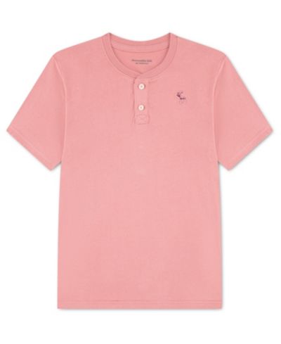 Детская футболка abercrombie kids Henley Essential, 5-18