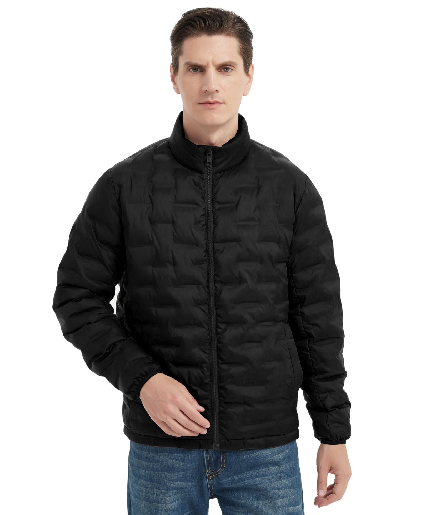 Hawke & Co. Men's Seamless Regular-Fit Packable Jacket