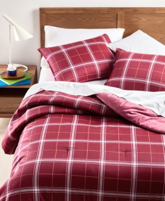 Arch Studio Комплект покрывал в клетку Windowpane Plaid, Full/Queen