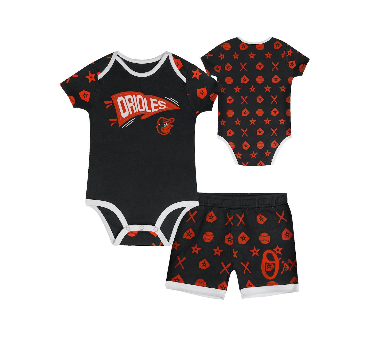 Outerstuff Детский набор из 2 предметов Baltimore Orioles On Deck