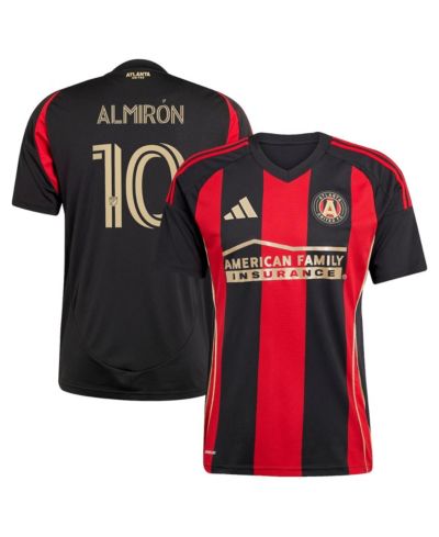 Adidas Men's Miguel Almiron Black Atlanta United FC 2025 The Connector Replica Player Jersey