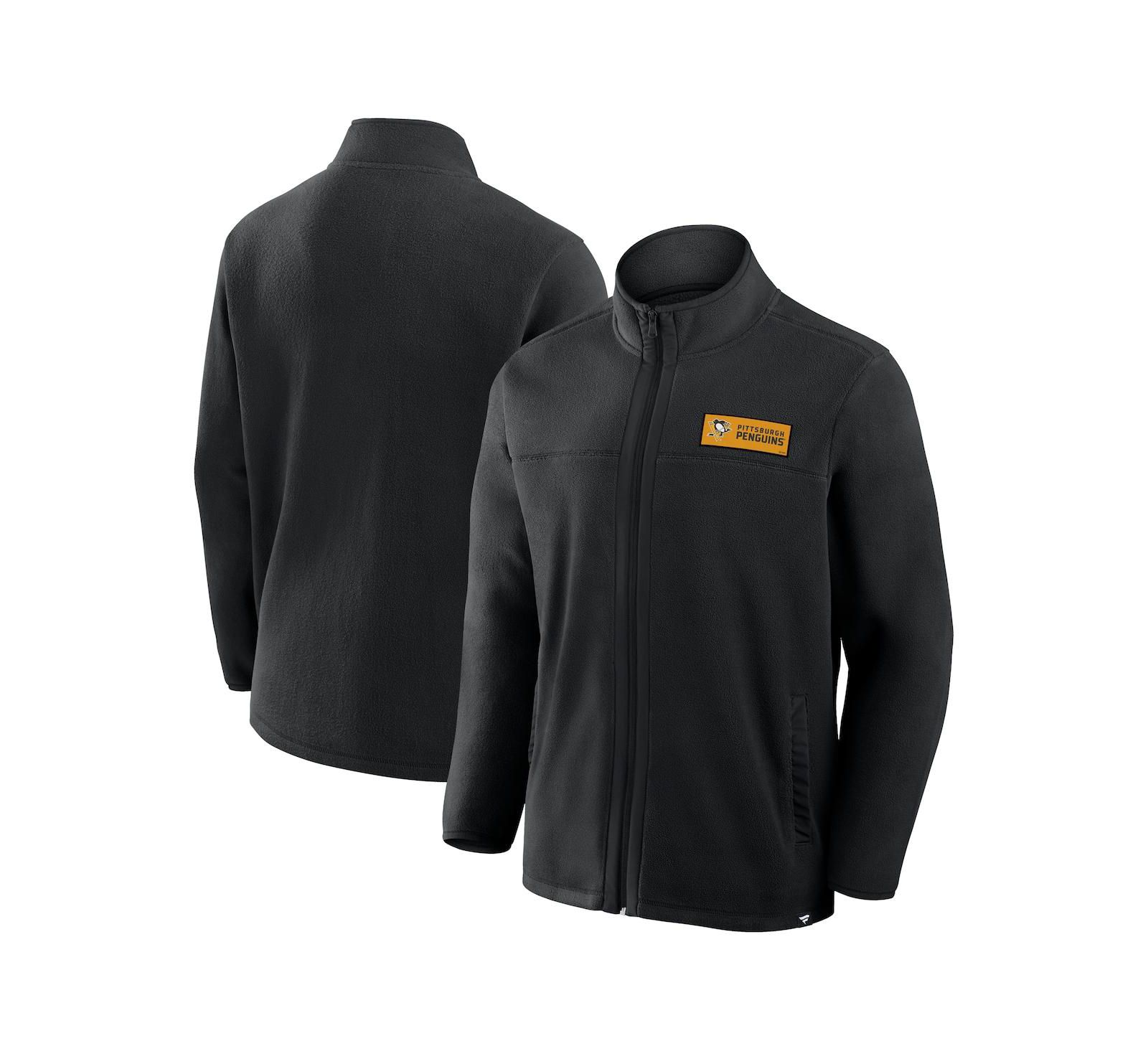 Мужская флисовая куртка Fanatics Pittsburgh Penguins Home Ice Full-Zip