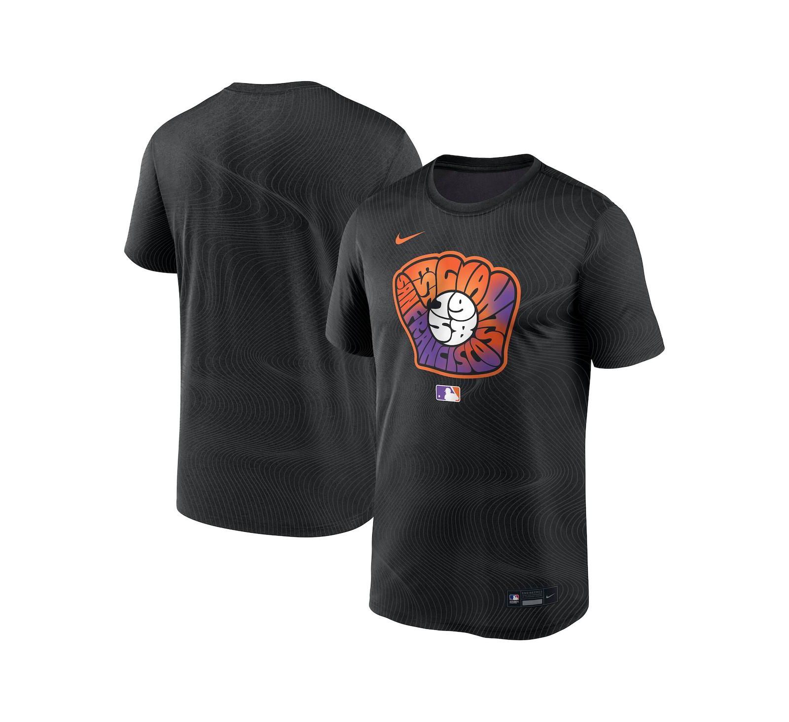 Nike Men's Black San Francisco Giants 2025 City Connect Authentic Collection Legend Performance T-Shirt