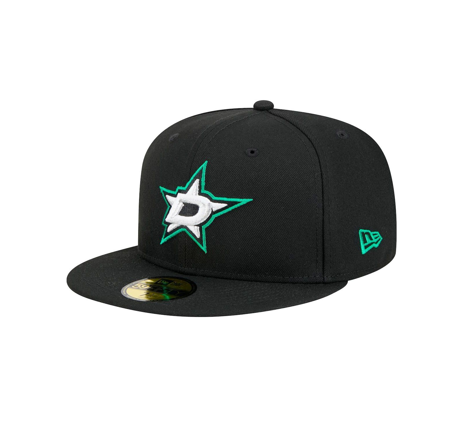 New Era Men's Black Dallas Stars Core 59FIFTY Fitted Hat