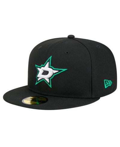 New Era Men's Black Dallas Stars Core 59FIFTY Fitted Hat