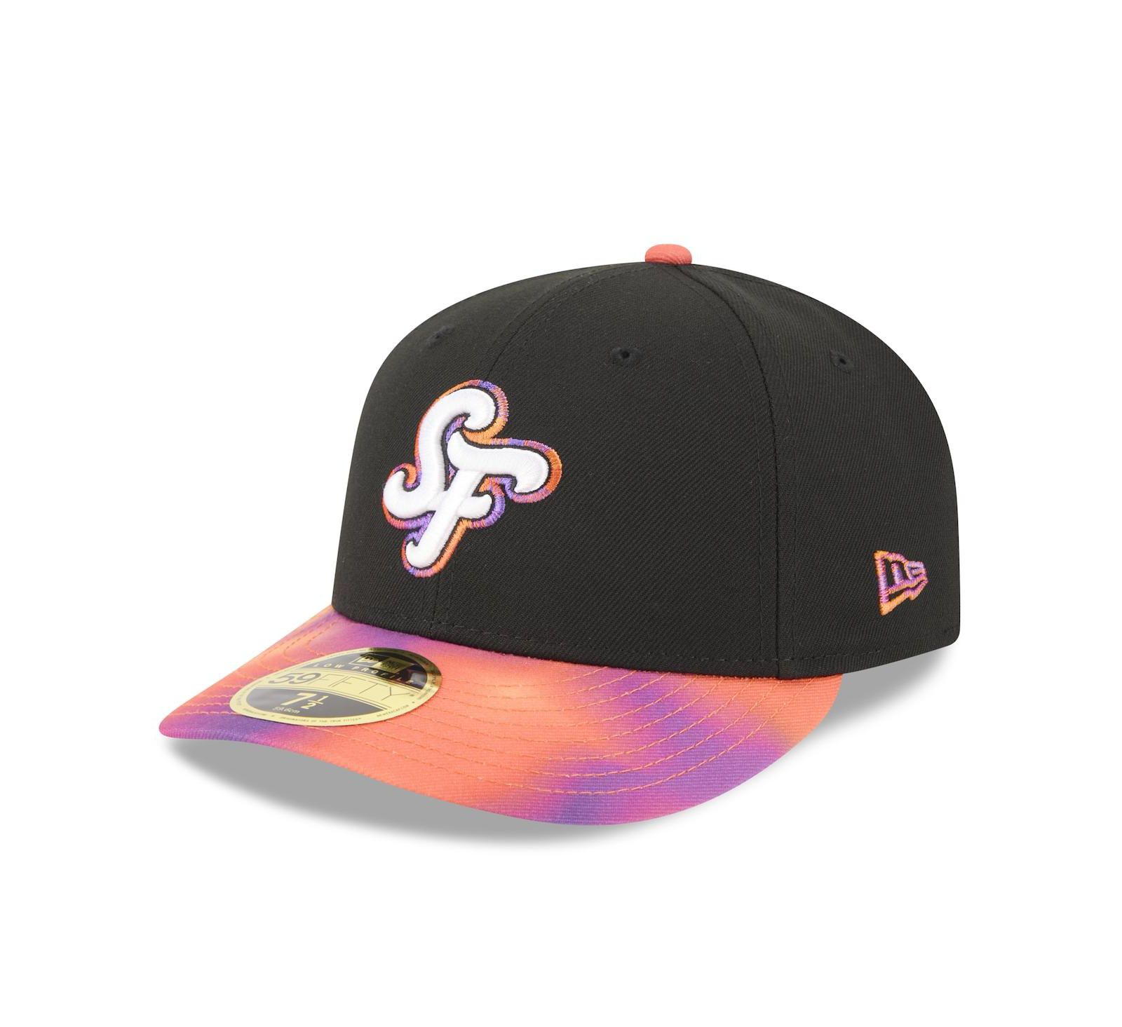 Мужская кепка New Era San Francisco Giants 2025 City Connect 59FIFTY, черная/оранжевая