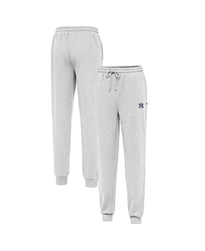 Antigua Men's Heather Gray New York Yankees Idol Jogger Pants