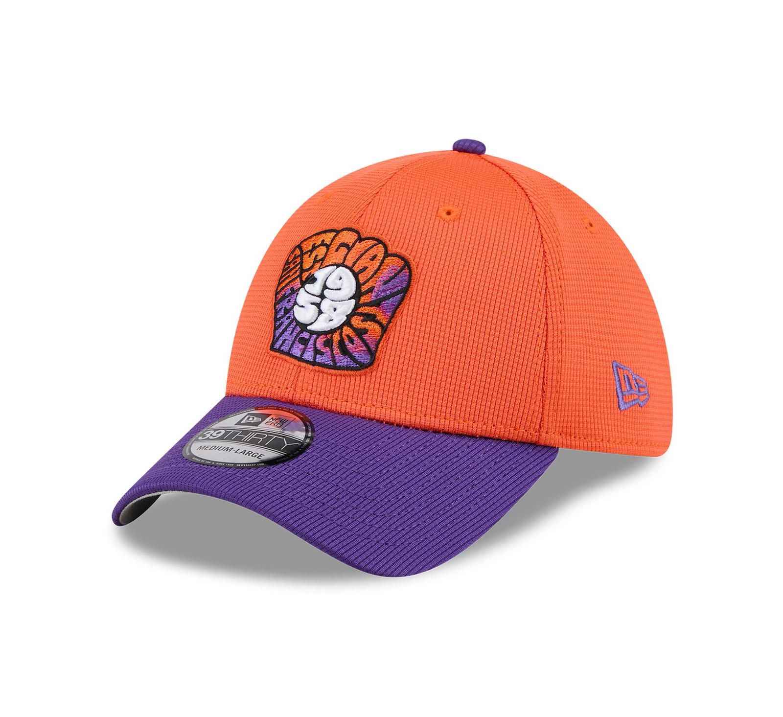 New Era Men's Orange/Purple San Francisco Giants 2025 City Connect Batting Practice 39THIRTY Flex Hat