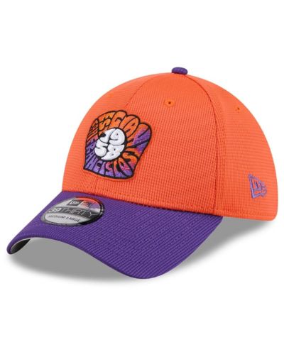 Мужская кепка New Era San Francisco Giants 2025 City Connect 39THIRTY Flex, оранжево-фиолетовая