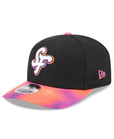 New Era Мужская кепка San Francisco Giants 2025 City Connect 9SEVENTY регулируемая, черная/оранжевая