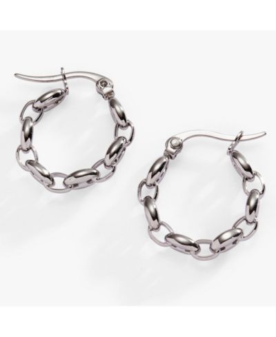 Alex and Ani серьги-кольца с цепочкой Mariner Chain