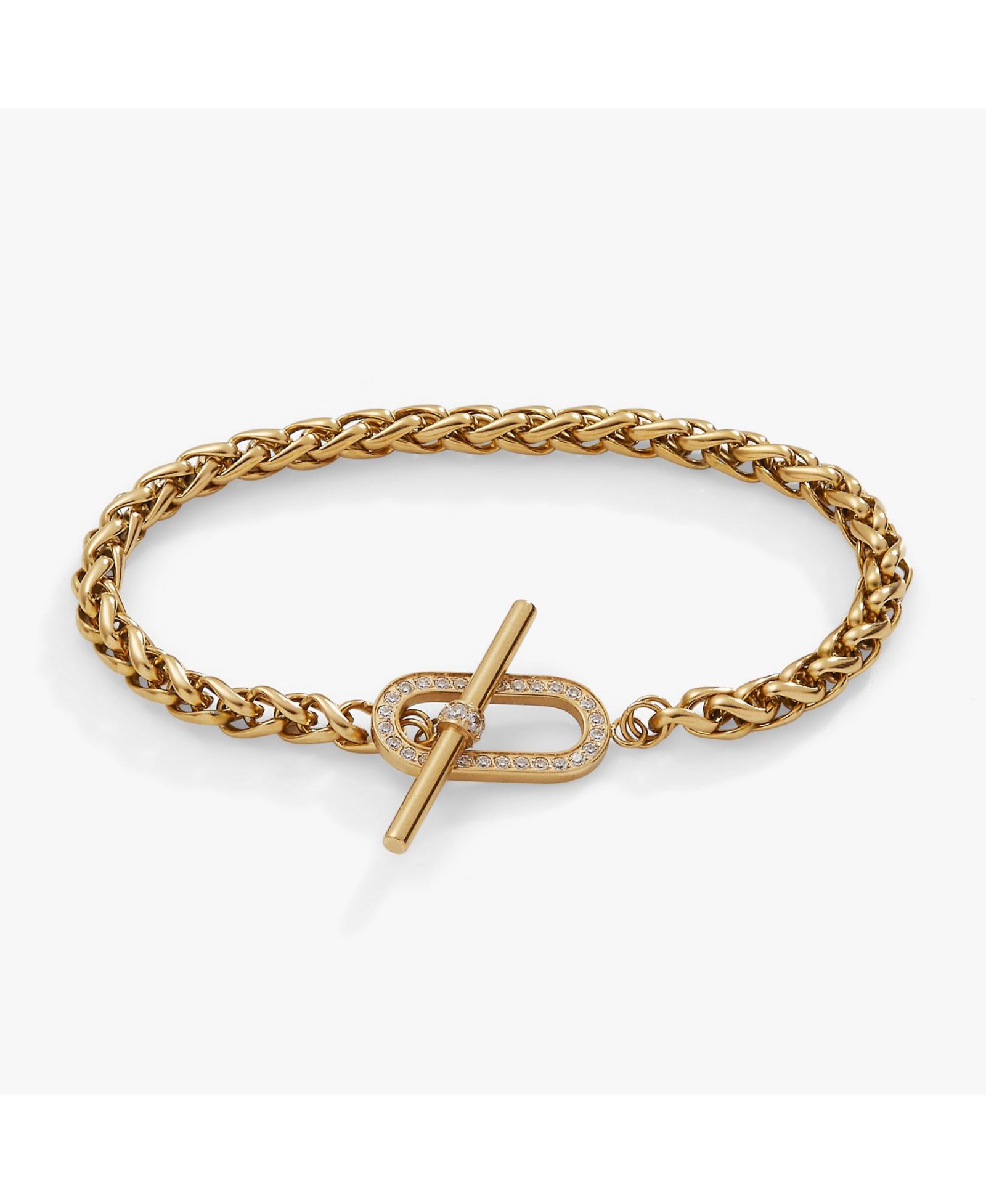 Браслет Pave Toggle Chain