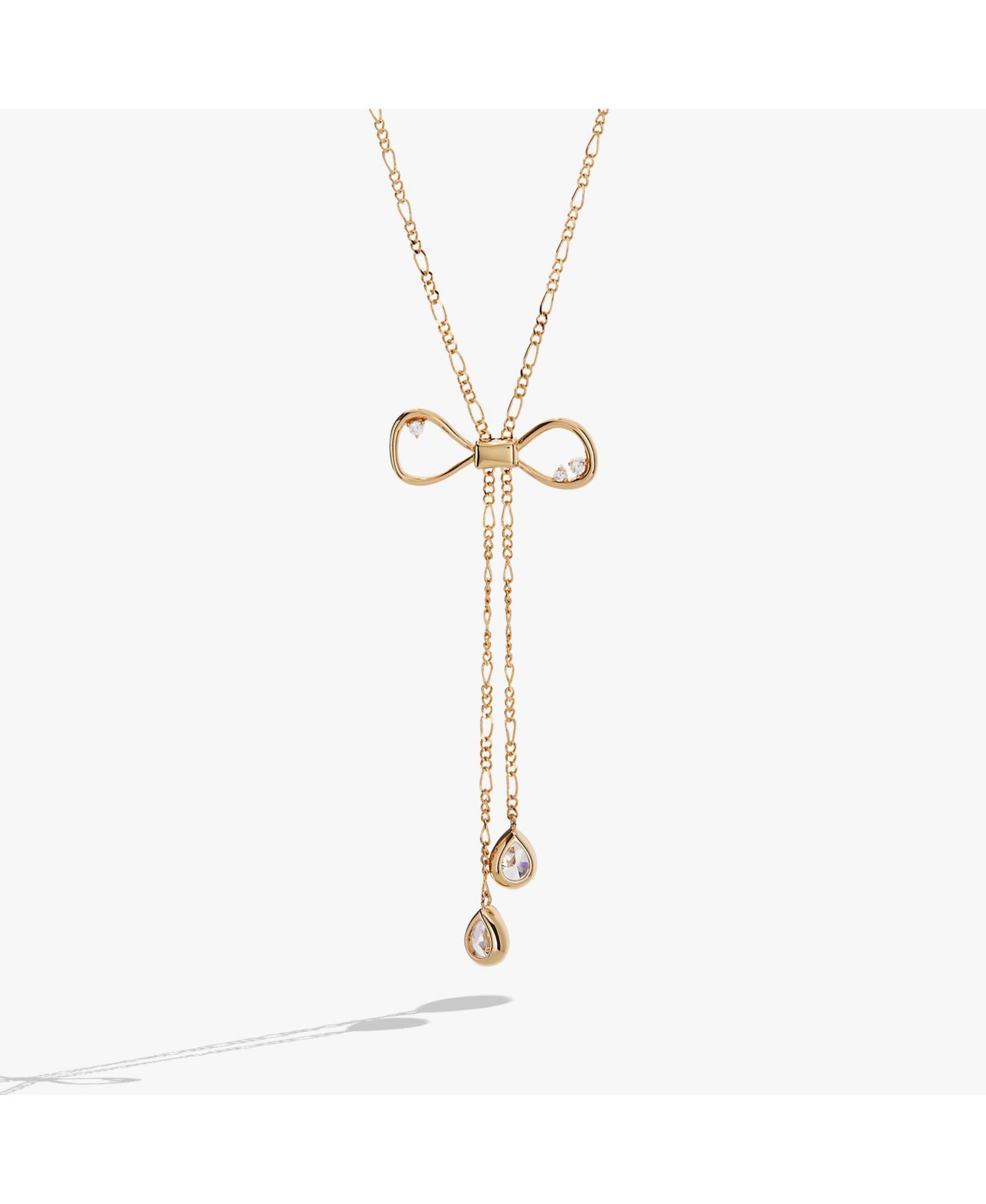 Ожерелье Coquette Bow Slider Necklace