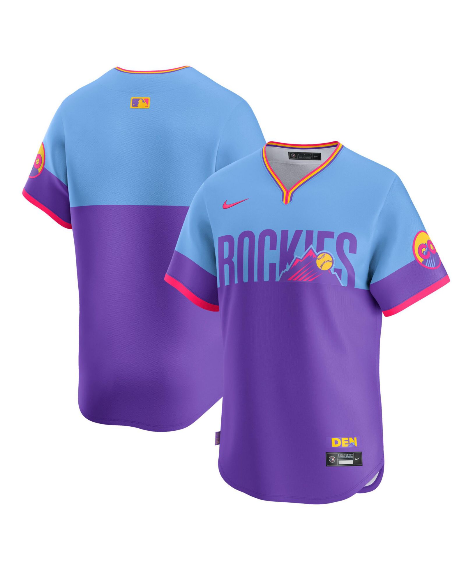 Nike Men's Purple Colorado Rockies 2025 City Connect Limited Jersey
