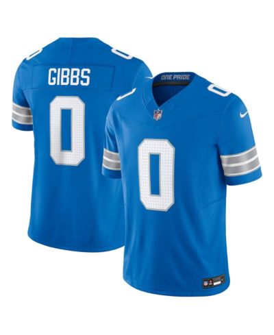 Nike Men's Jahmyr Gibbs Blue Detroit Lions Vapor F.U.S.E. Limited Jersey