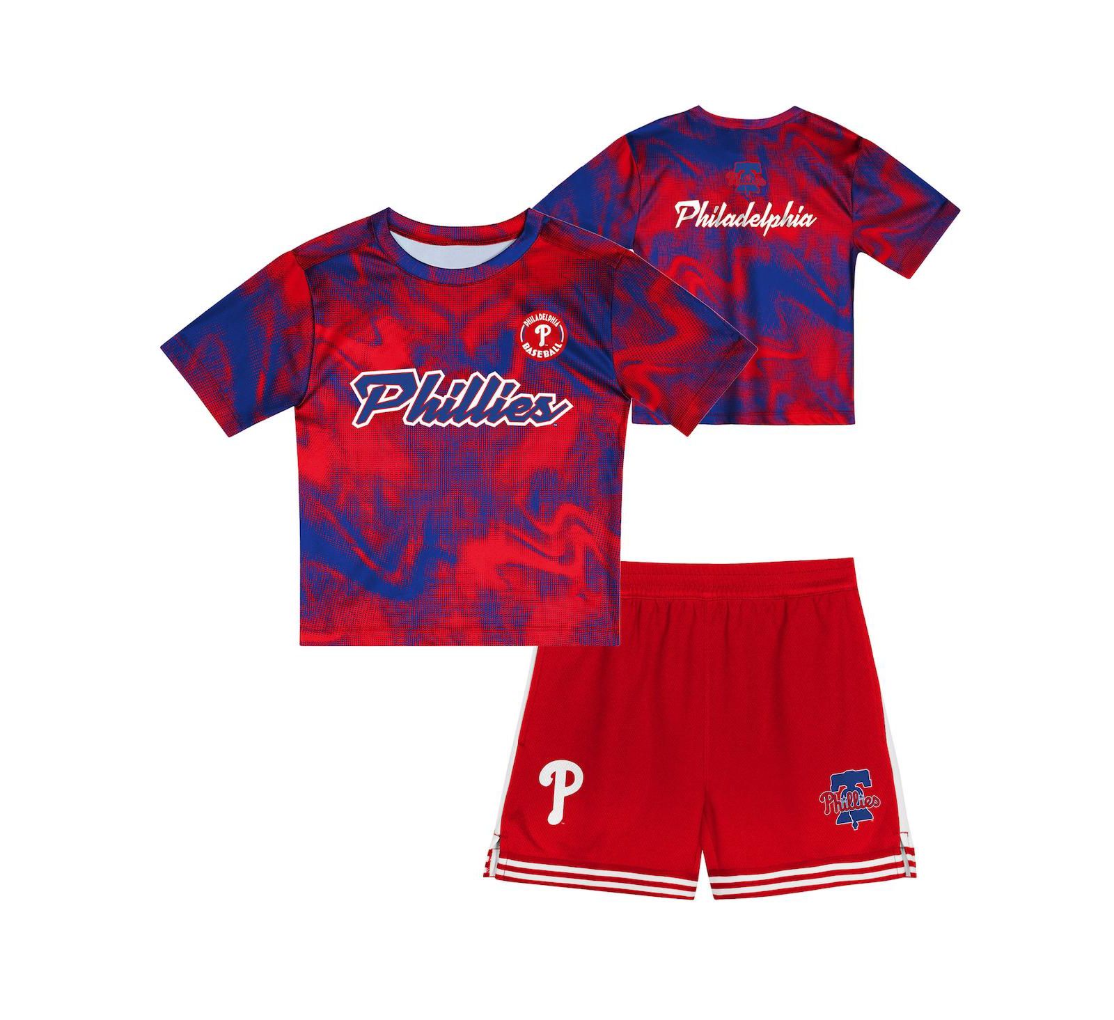 Outerstuff Детский комплект из футболки и шорт Philadelphia Phillies