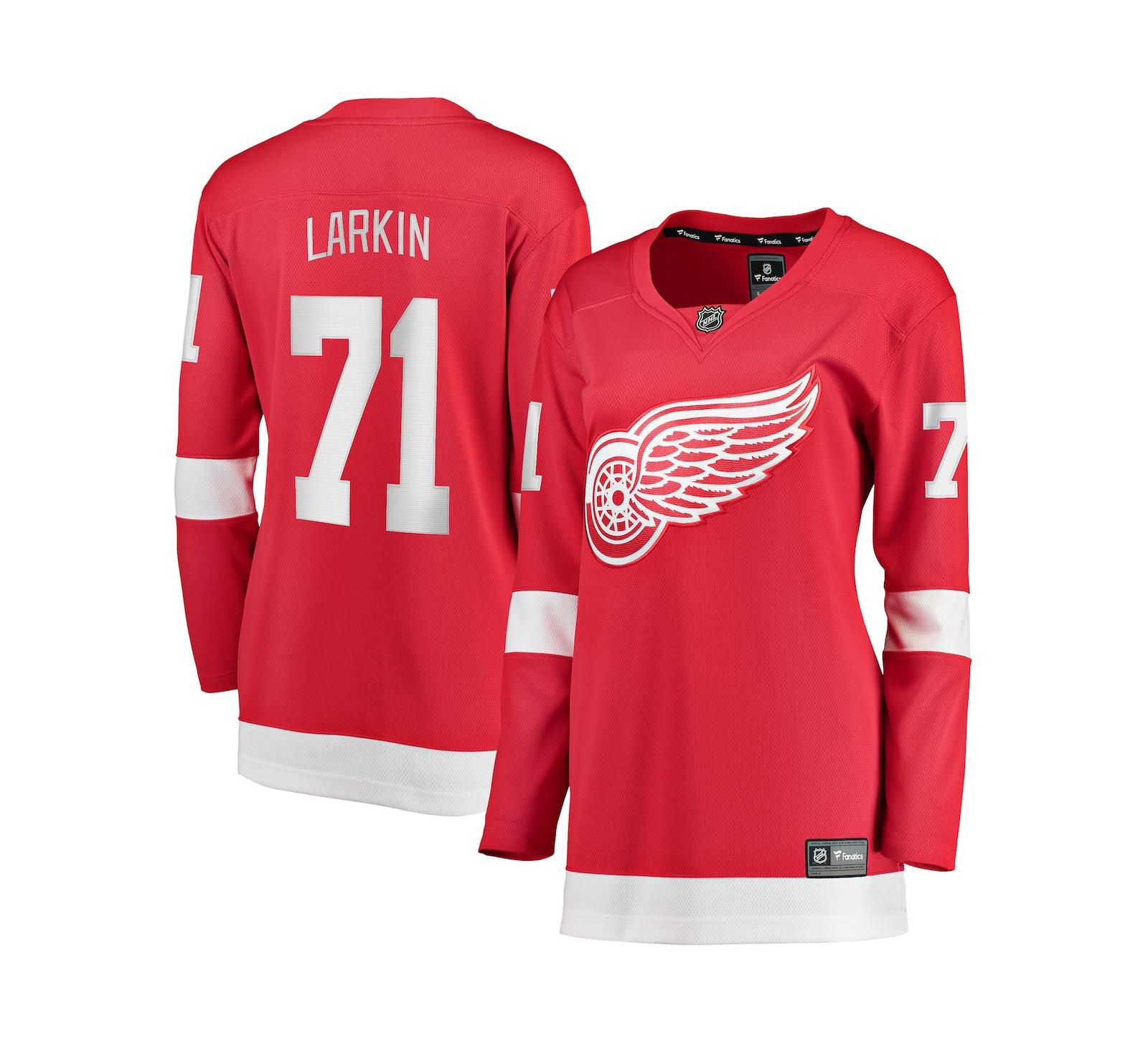 Женская джерси Fanatics Dylan Larkin Detroit Red Wings Home Premier Breakaway