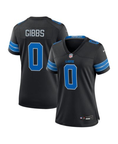Nike Women's Jahmyr Gibbs Black Detroit Lions 2nd Alternate Game Player Jersey