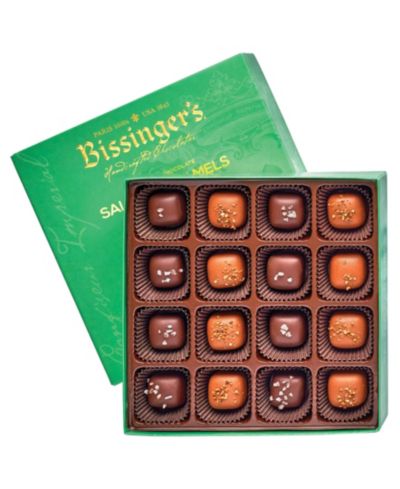 Соленые карамельки с молочным и темным шоколадом Bissinger's Handcrafted Chocolate, 16 штук