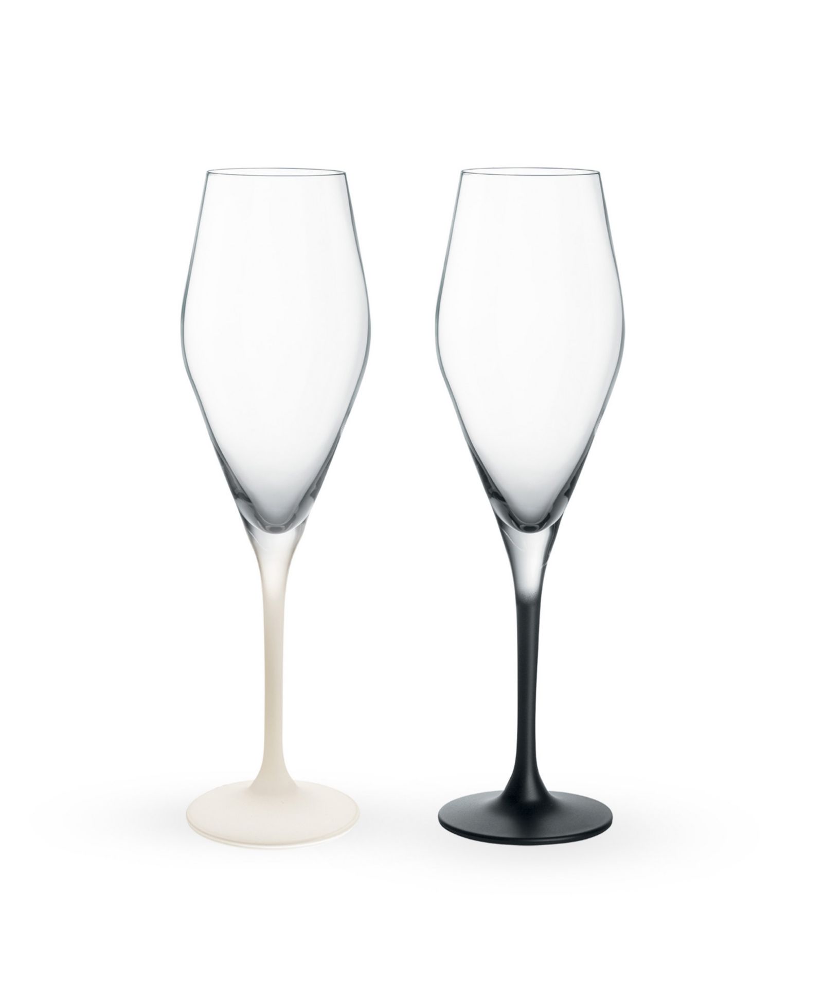 Villeroy & Boch Manufacture Rock Couples Toasting Flutes, Set of 2