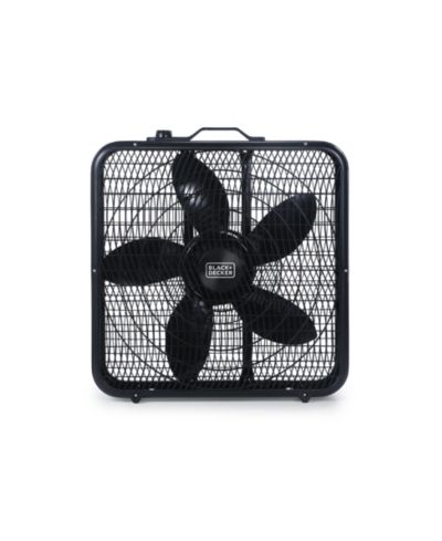 BLACK & DECKER 20" Box Fan with 3 Speed Settings