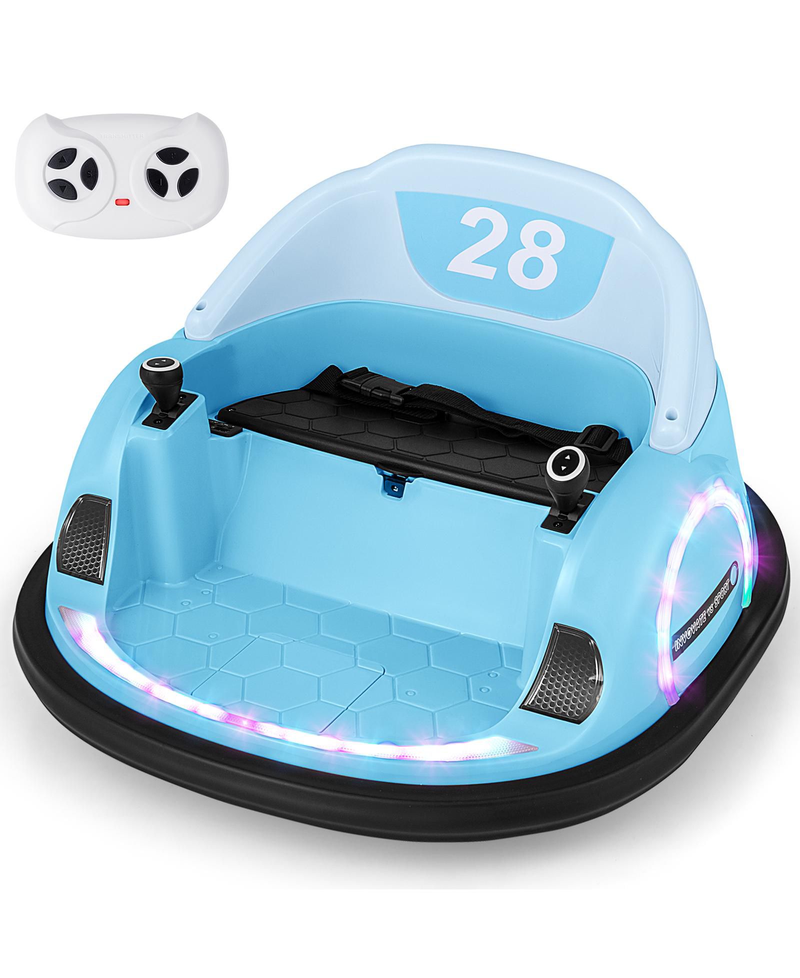 Детская машина на радиоуправлении 12V 360° Ride on Bumper Car