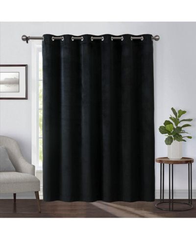 Бархатные шторы Egyptian Linens Heavyweight Wide Width 84-Inches Grommet Top