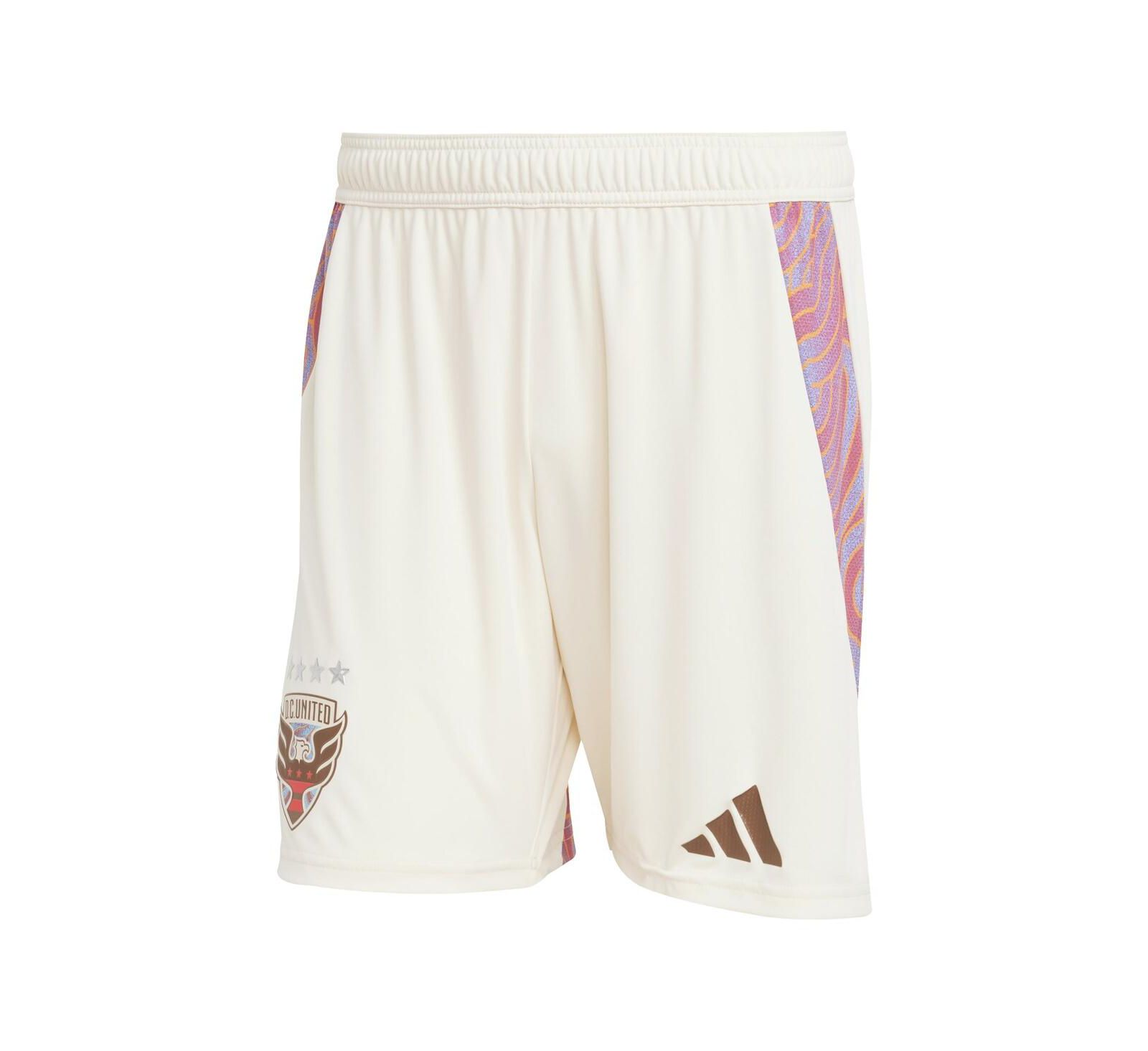 Adidas Men's Tan D.C. United Away 2025 The Soul Kit Authentic Shorts