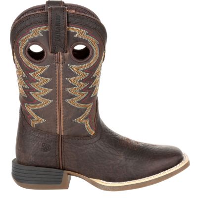 Durango Lil' Rebel Pro Big Kid's Brown Western Boot
