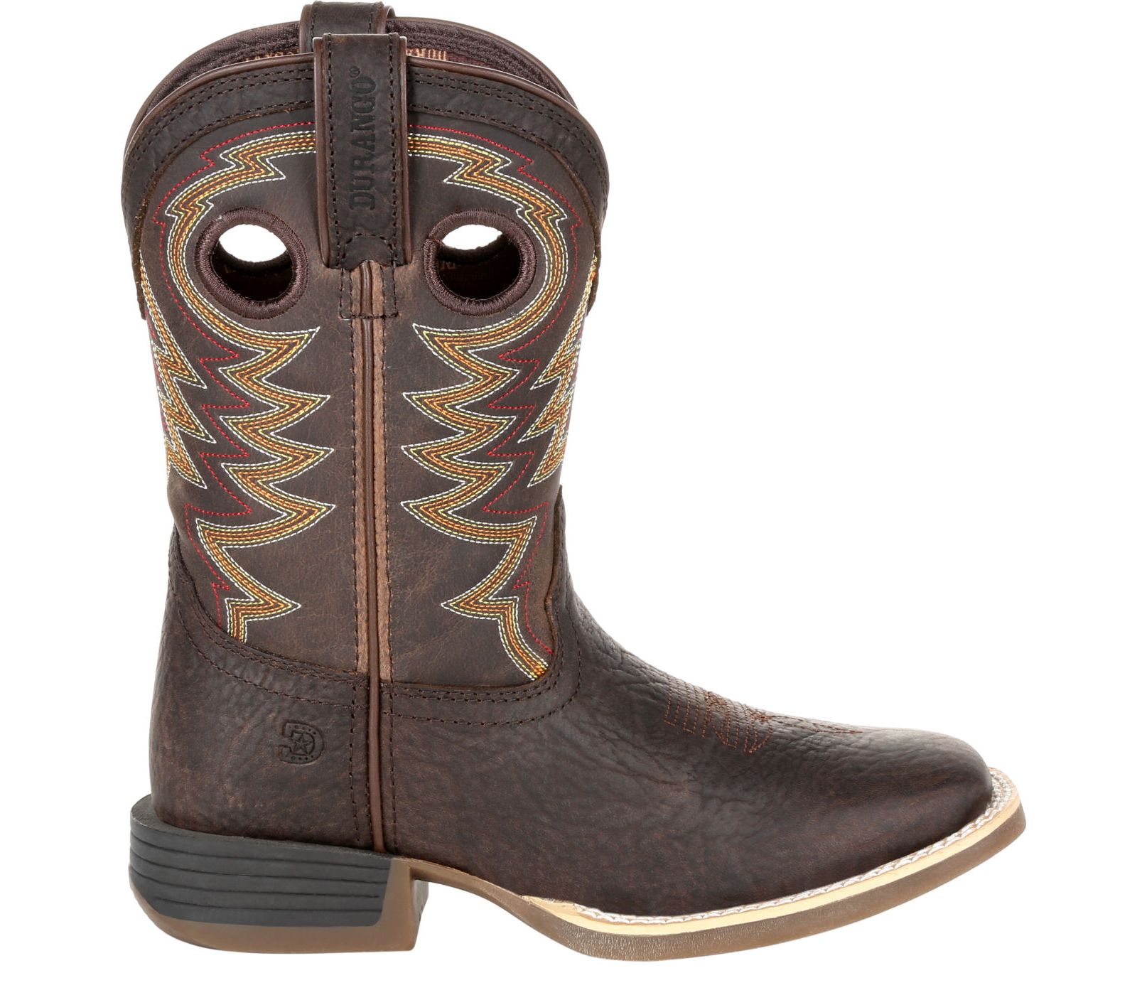 Durango Lil' Rebel Pro Little Kid's Brown Western Boot