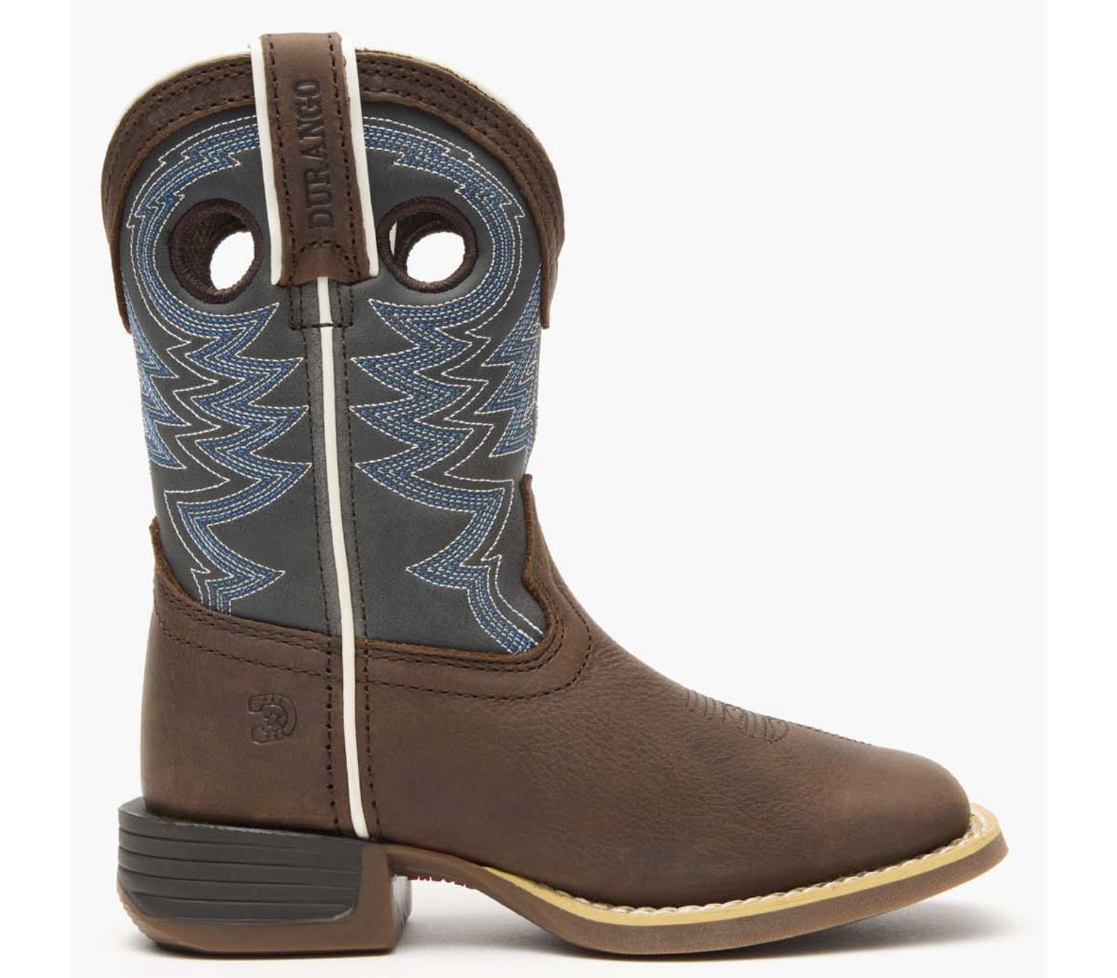 Durango Lil' Rebel Pro Big Kid's Blue Western Boot