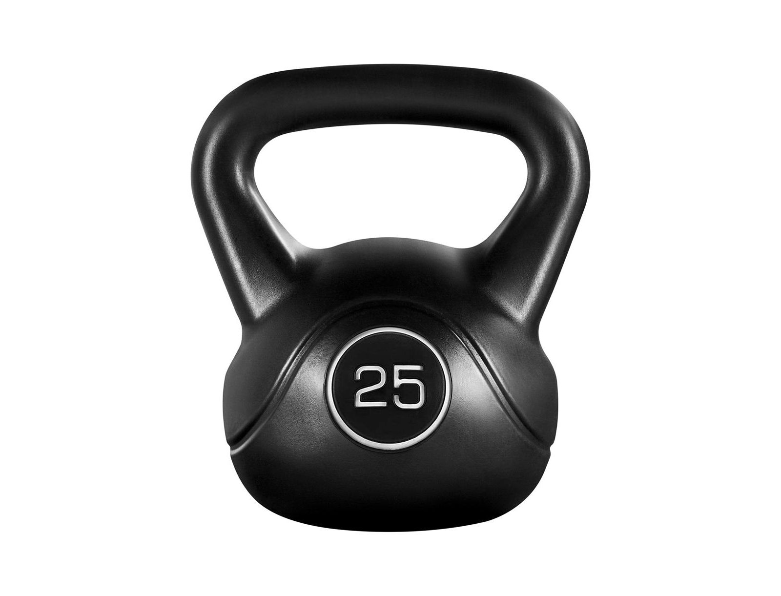 Гиря Yaheetech 25lb с покрытием HDPE для домашнего спортзала