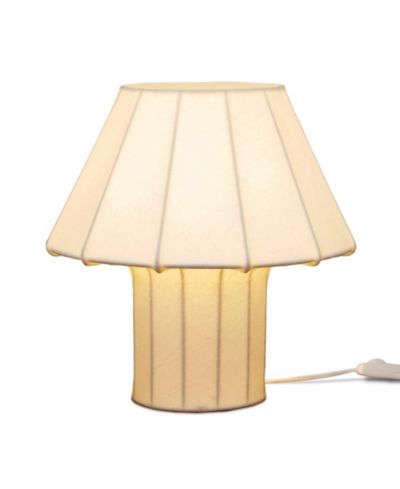 Celeste LED Lightweight Table Lamp with Resin Fabric Shade, Bulb Included (12.6")